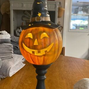 Light up jack o lantern